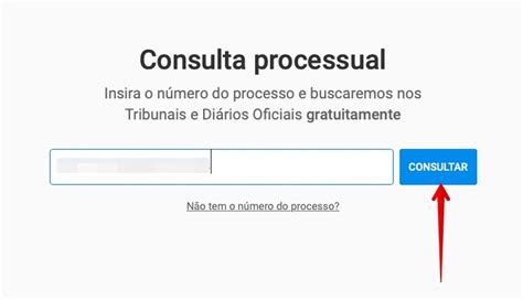 CONSULTA DE PROCESSOS